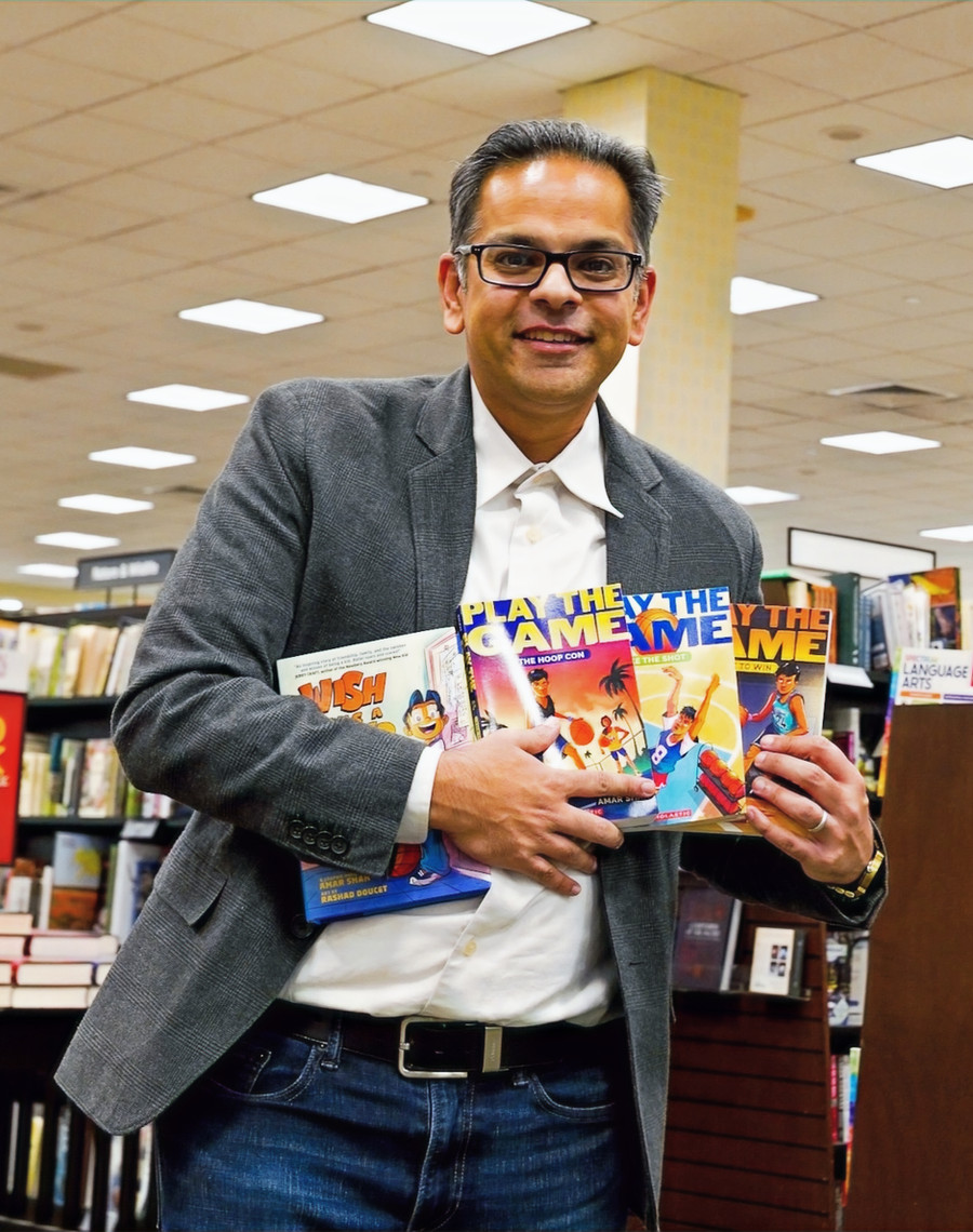 Amar Shah, Emmy-winning sports author